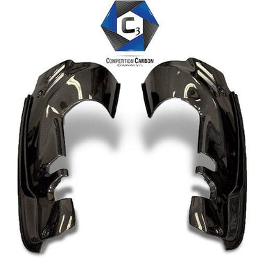 C3 Carbon Ferrari 488 Spider Carbon Fiber Engine Trim - Competition Motorsport